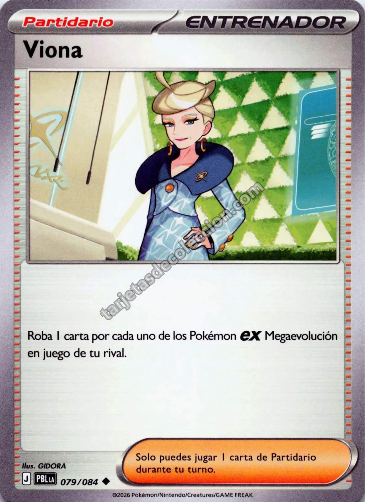 Pokémon TCG - Viona 079/084 (Partidario / Entrenador)