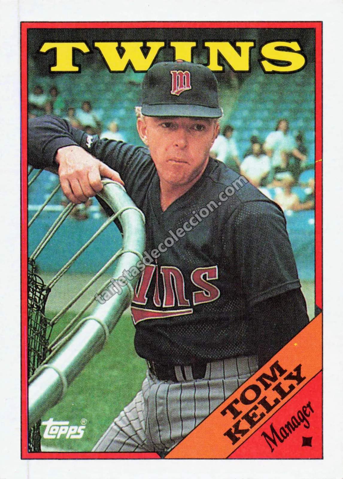 Tom Kelly - Topps 1988 #194 (Manager)
