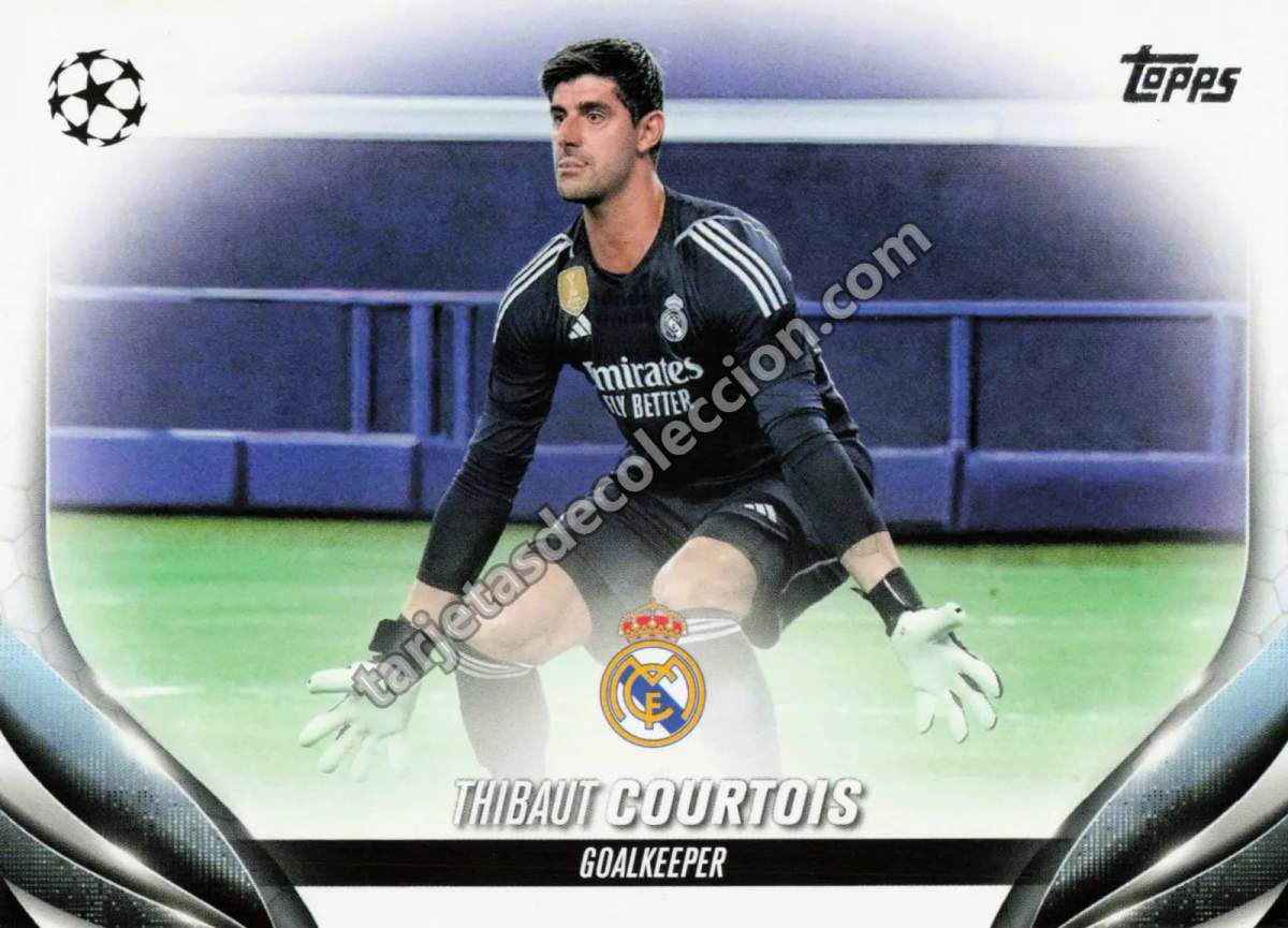 Topps Match Attax Champions League - Thibaut Courtois (#100)