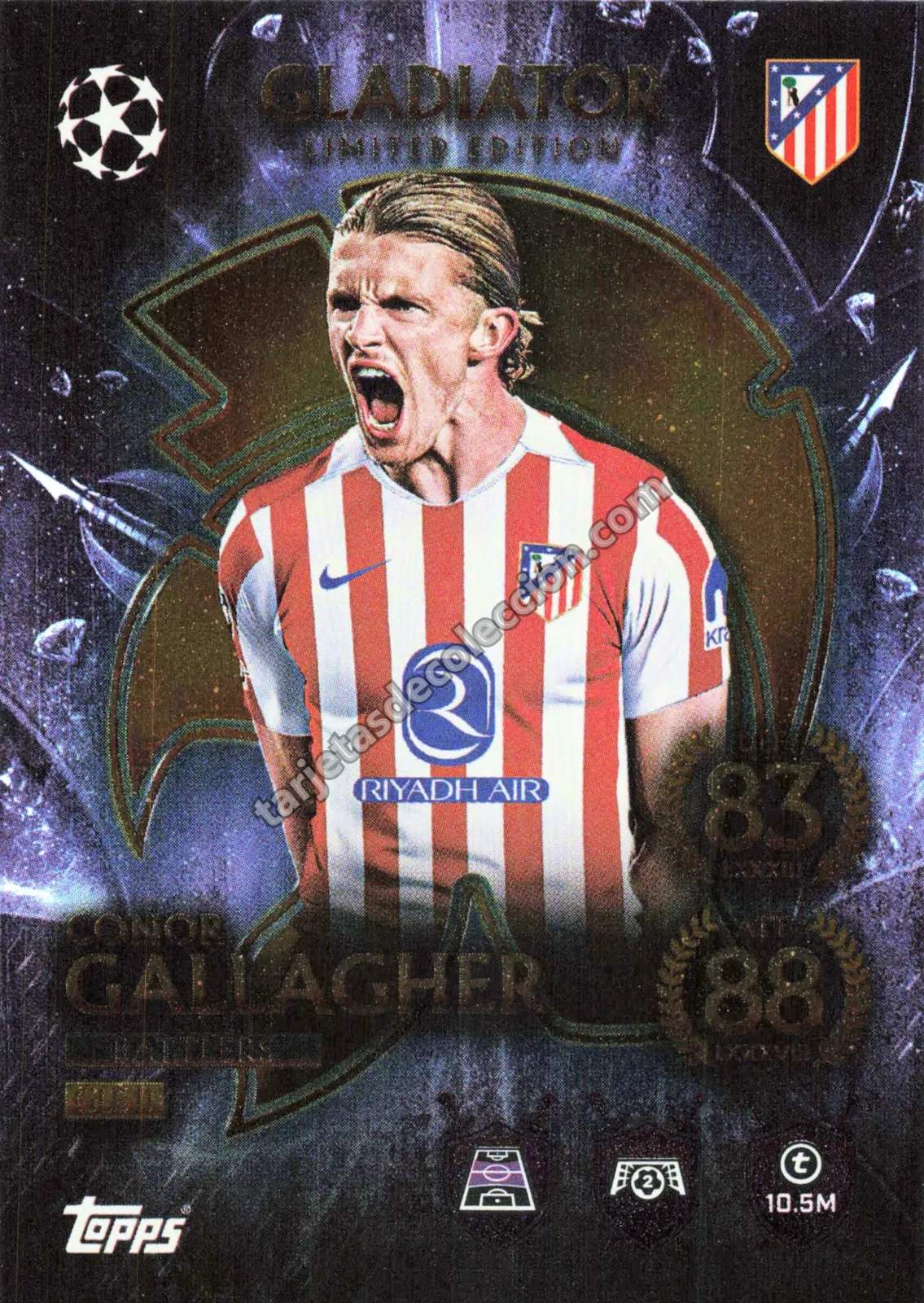 Topps Match Attax UEFA Champions League - Conor Gallagher (Gladiator Limited Edition GLE10)