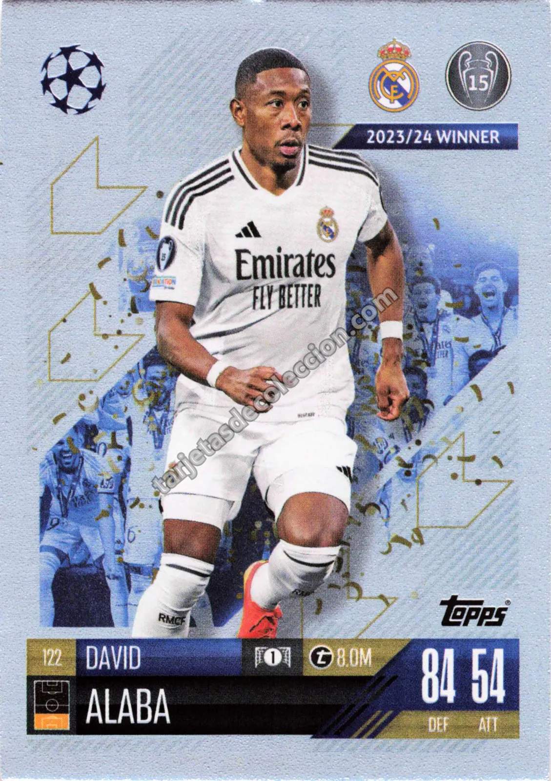 Topps Match Attax UEFA Champions League - David Alaba (#122)