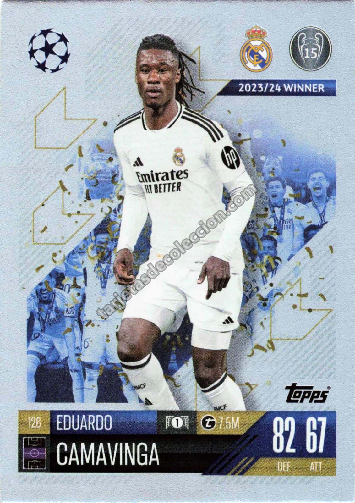 Topps Match Attax UEFA Champions League - Eduardo Camavinga (#126)