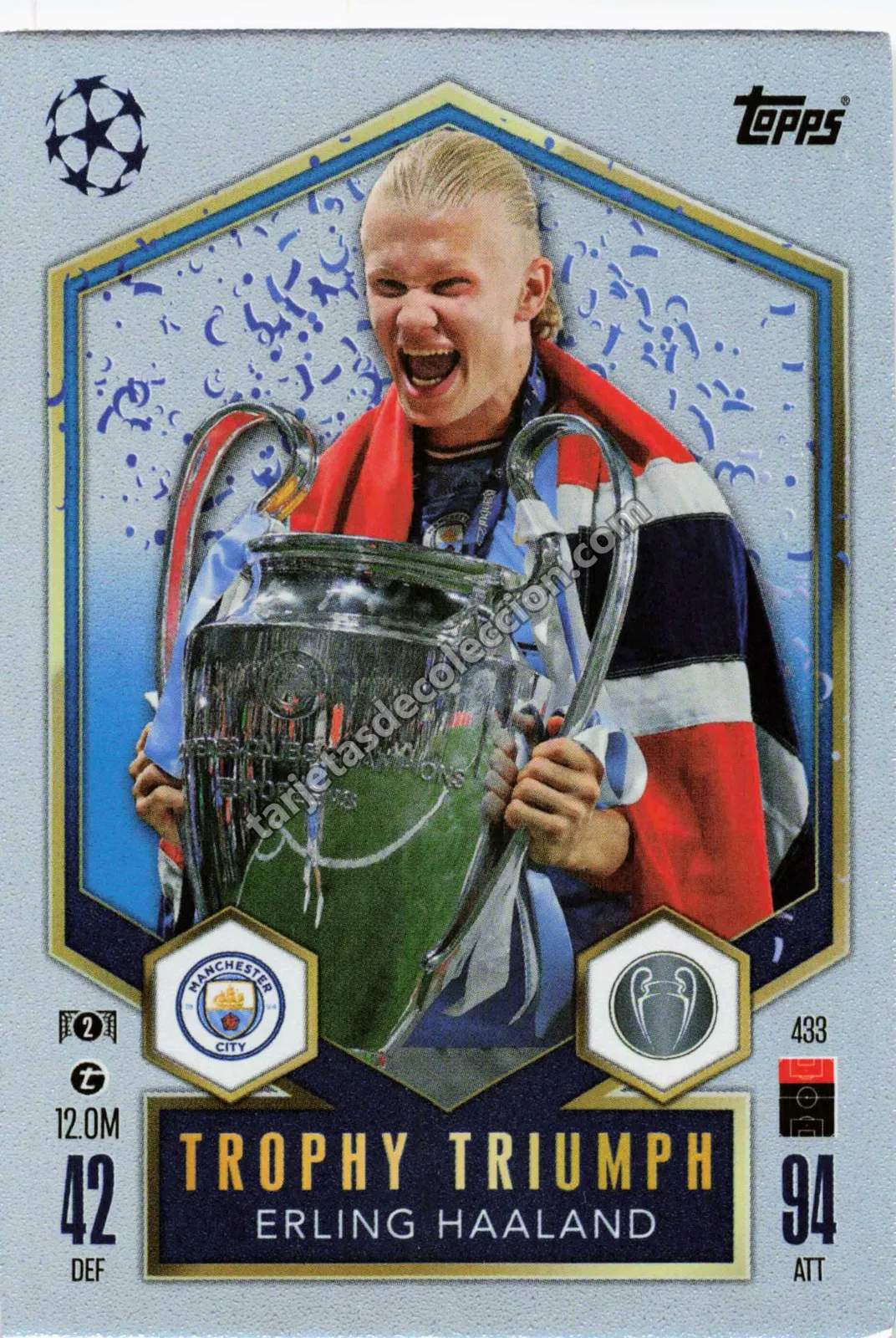 Topps Match Attax UEFA Champions League - Erling Haaland (Trophy Triumph #433)