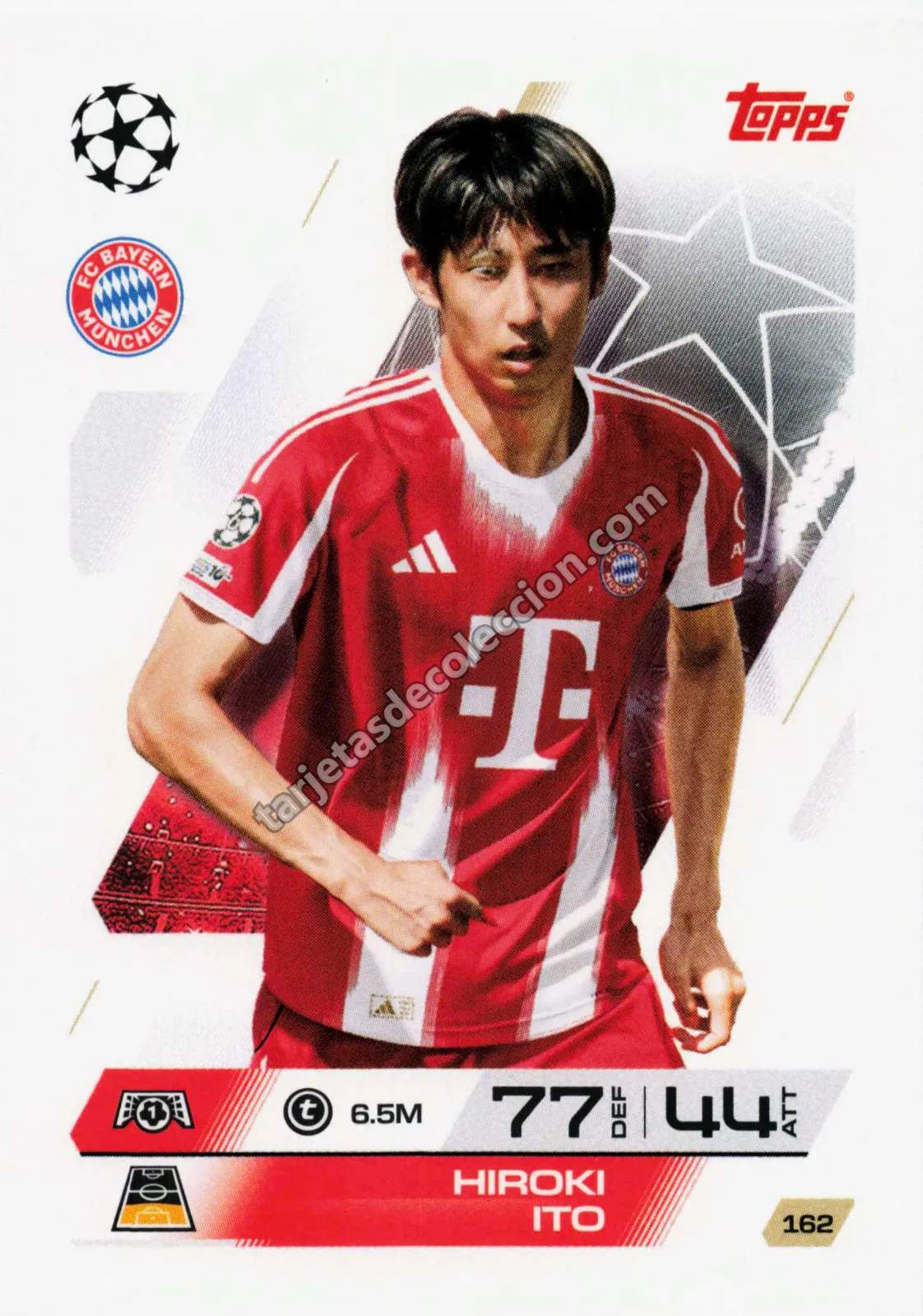Topps Match Attax UEFA Champions League - Hiroki Ito (#162)