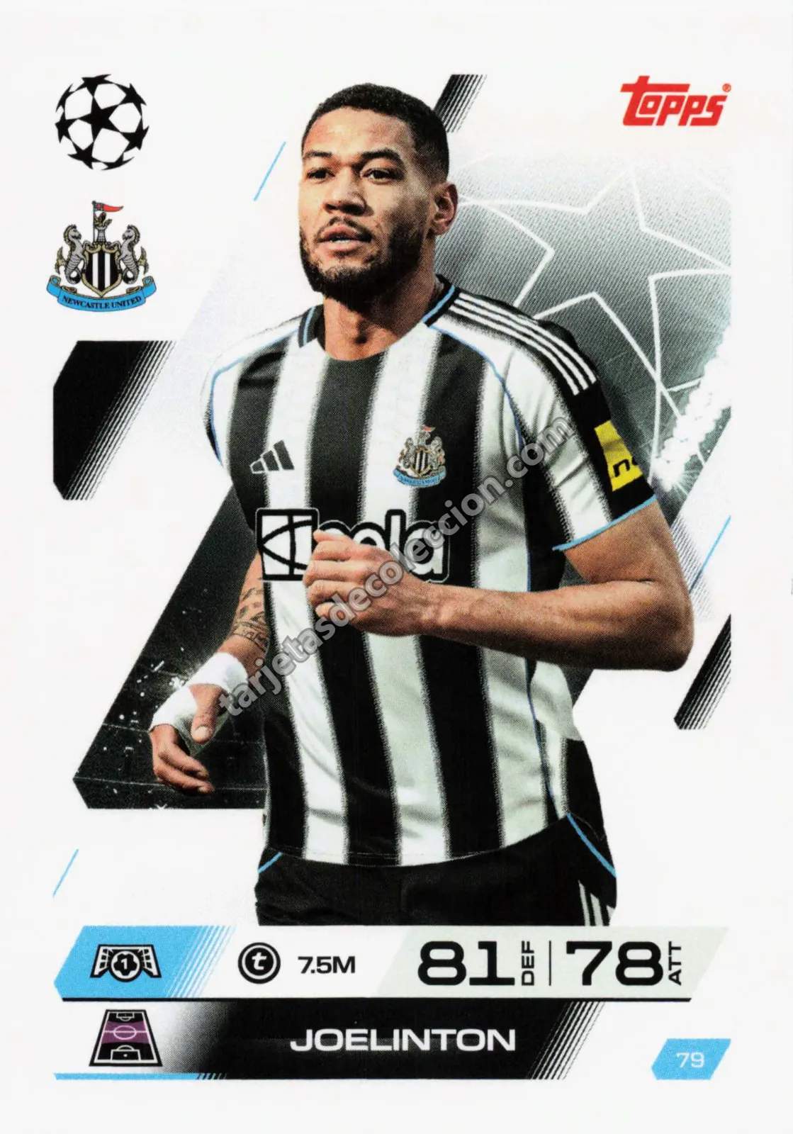 Topps Match Attax UEFA Champions League - Joelinton (#79)