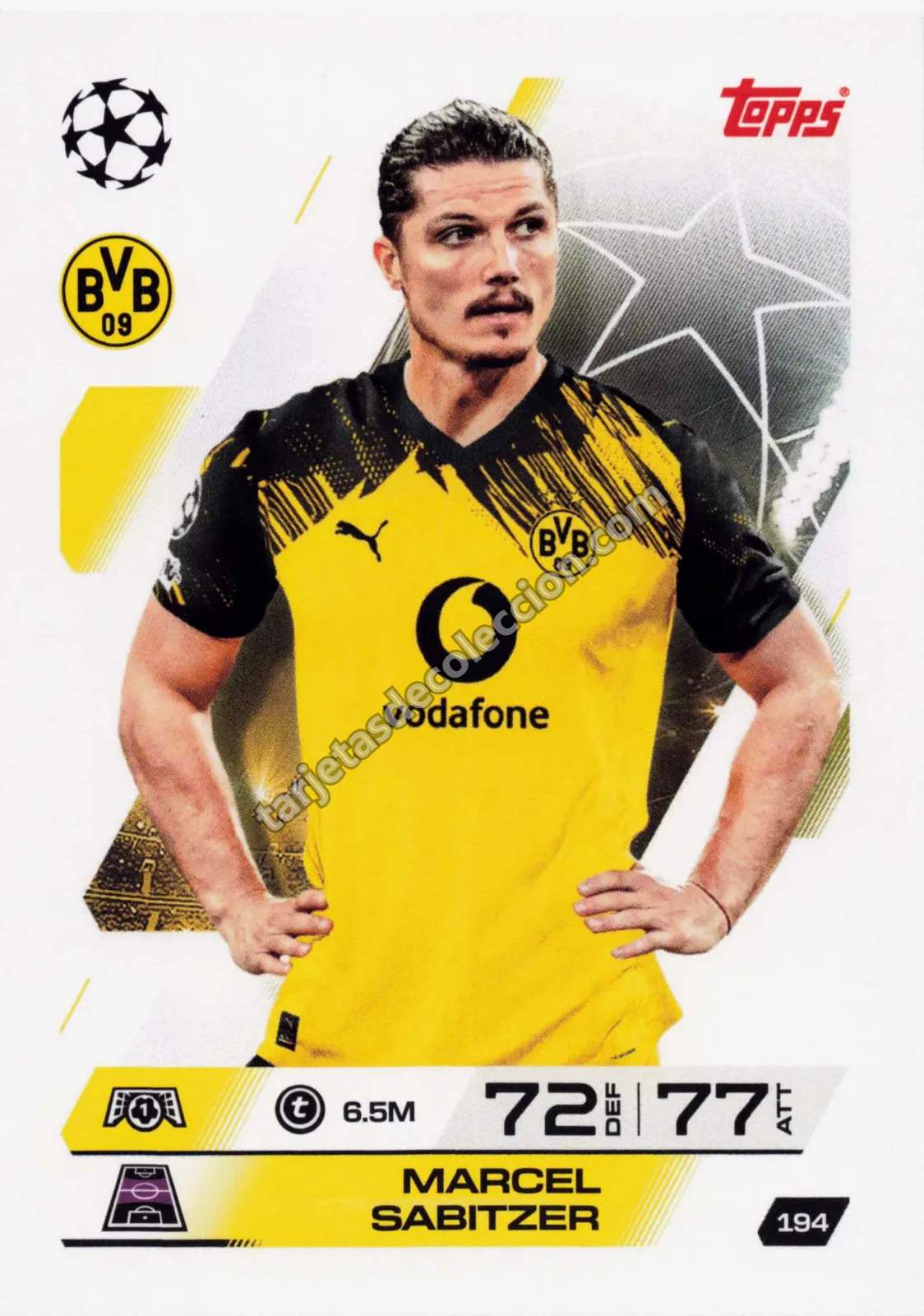 Topps Match Attax UEFA Champions League - Marcel Sabitzer (#194)