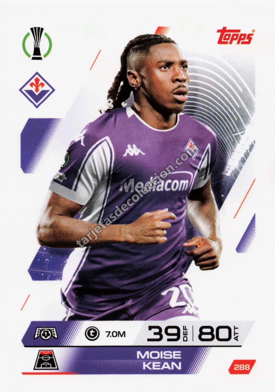 Topps Match Attax UEFA Champions League - Moise Kean (#288)
