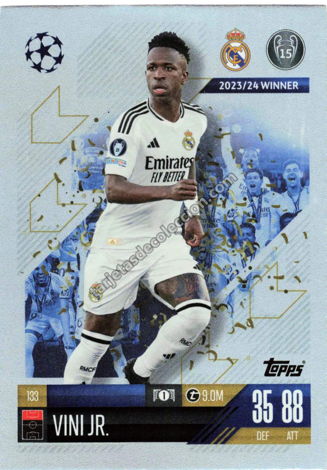 Topps Match Attax UEFA Champions League - Vini Jr. (#133)
