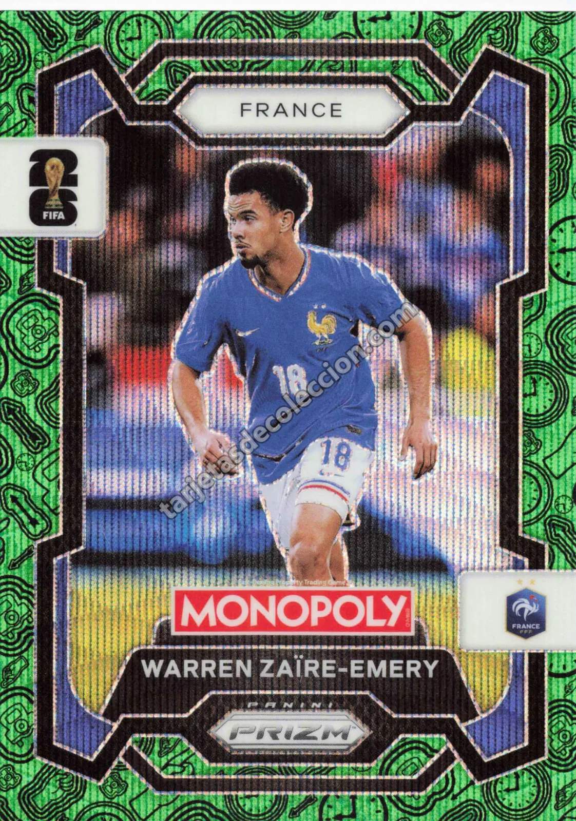 Warren Zaïre-Emery Panini Prizm Monopoly #11