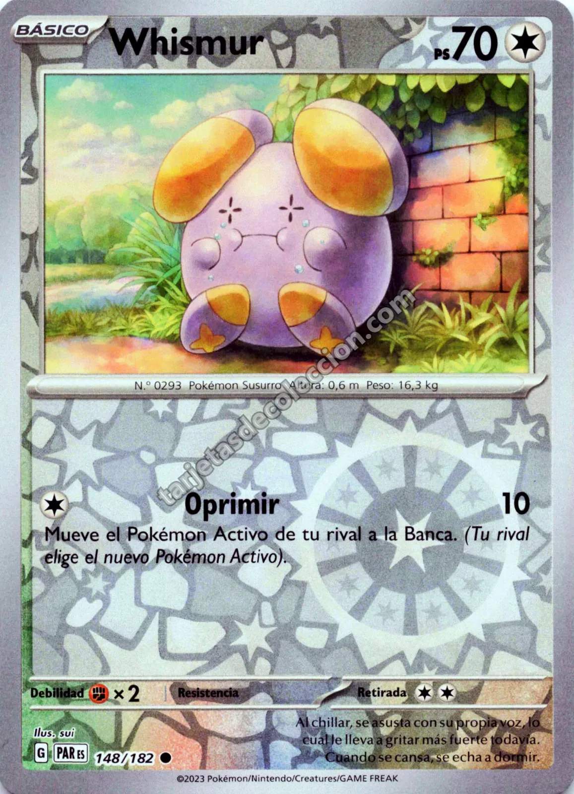 Whismur 148/182 (Reverse Holo)