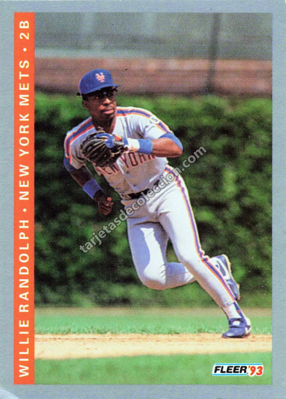 Willie Randolph - Fleer 1993 #479