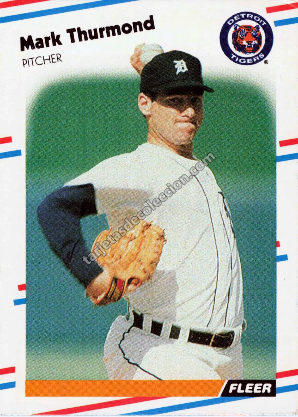 1988 Fleer Mark Thurmond #73 (Detroit Tigers)