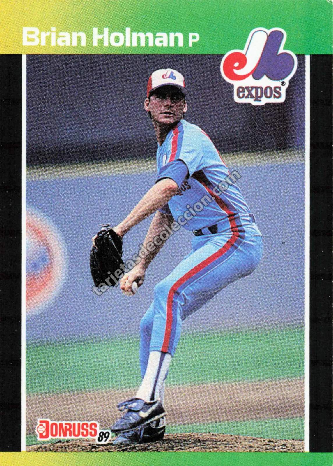 1989 Donruss Brian Holman #511 (Montreal Expos)