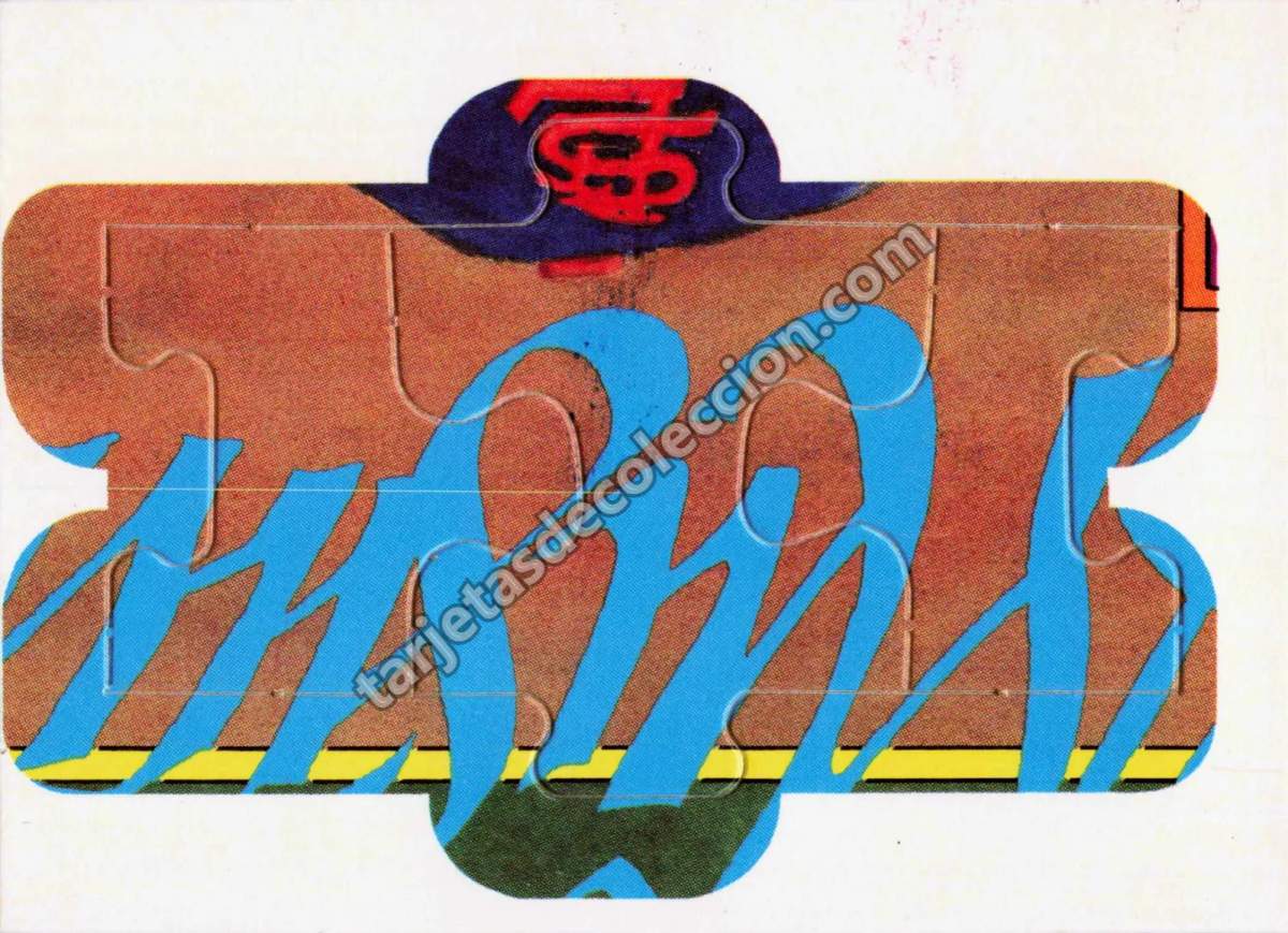 1989 Donruss Diamond Kings Puzzle Stan Musial (Piezas 13, 14, 15)