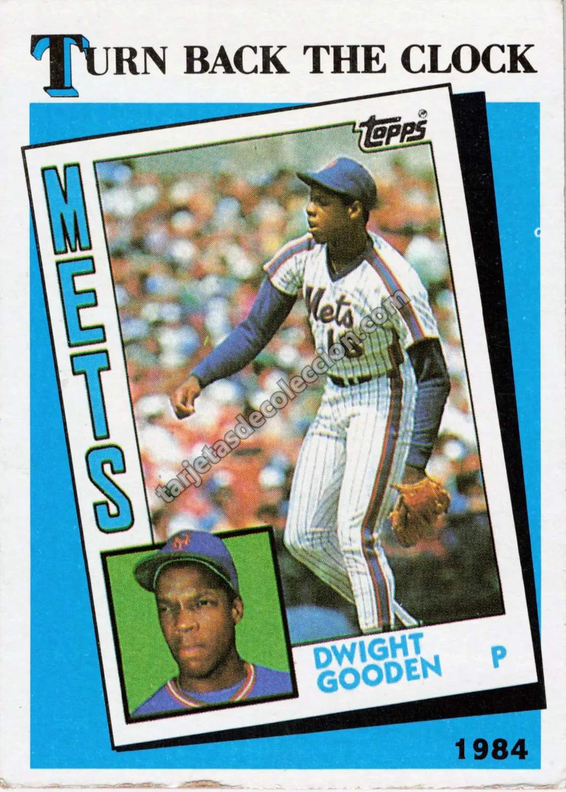 1989 Topps Turn Back the Clock Dwight Gooden #661 (New York Mets)