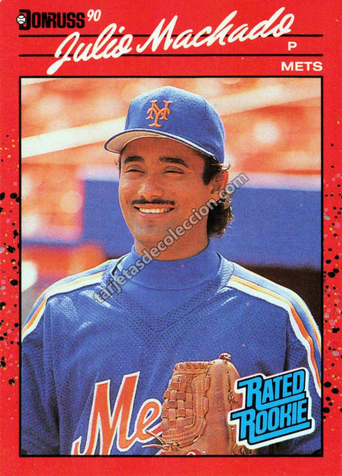 1990 Donruss Julio Machado #47 (New York Mets)