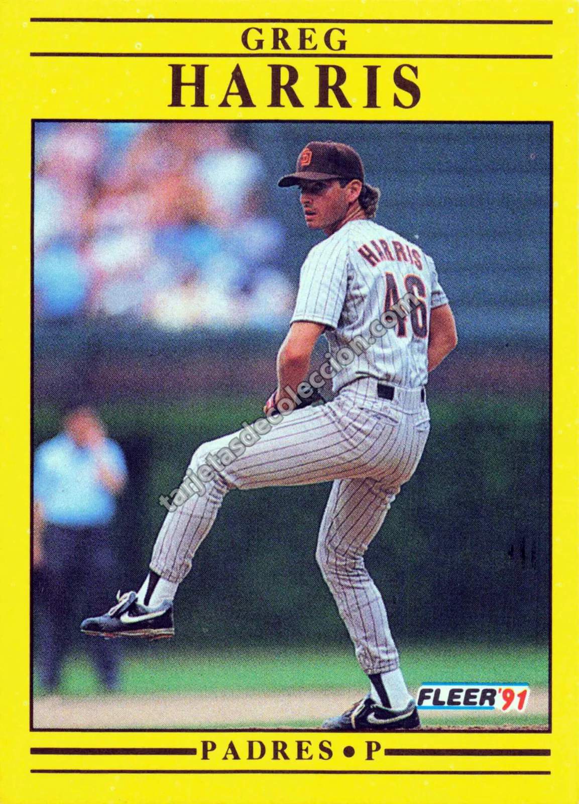 1991 Fleer Greg Harris #531 (San Diego Padres)