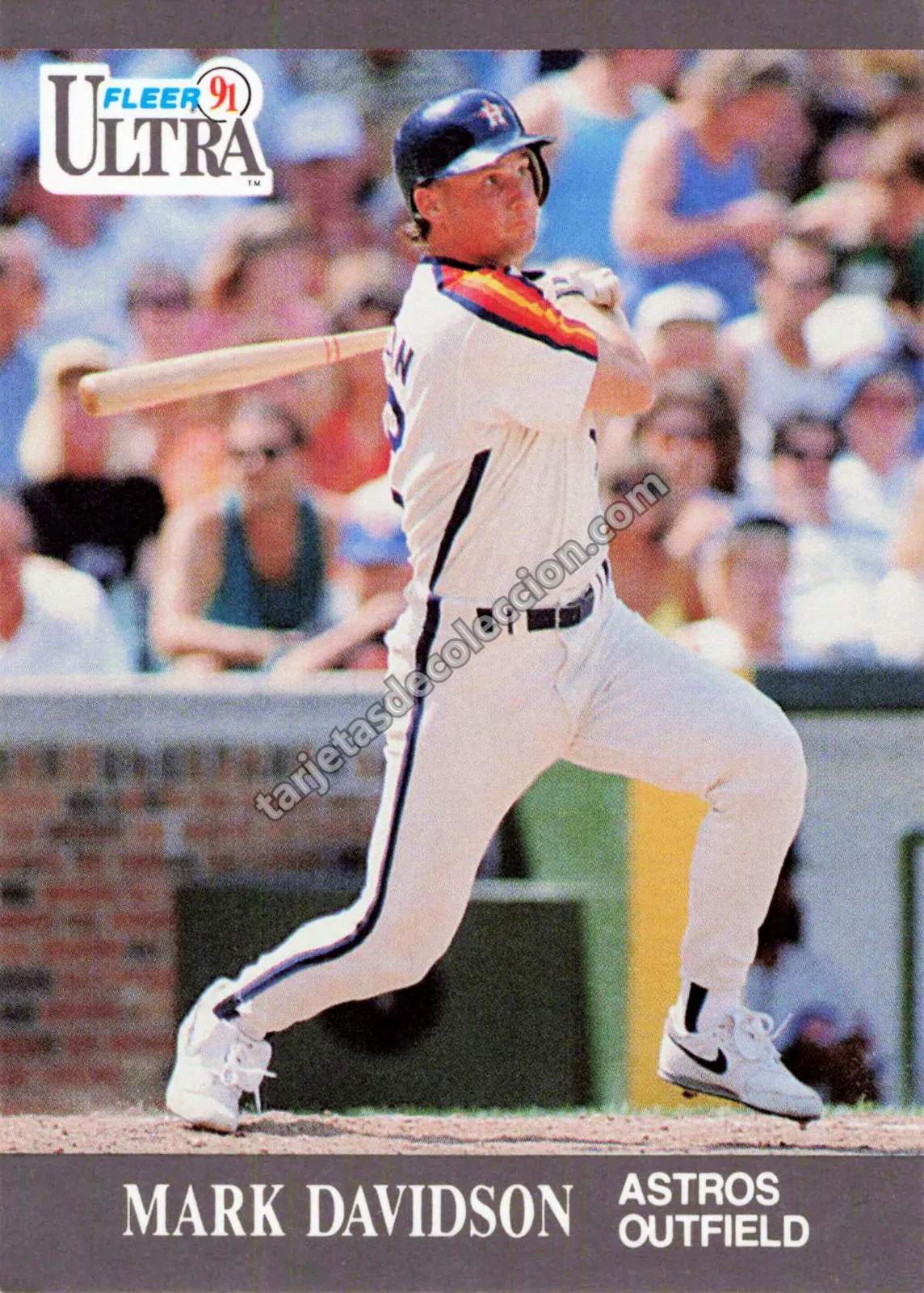1991 Fleer Mark Davidson #136 (Houston Astros)