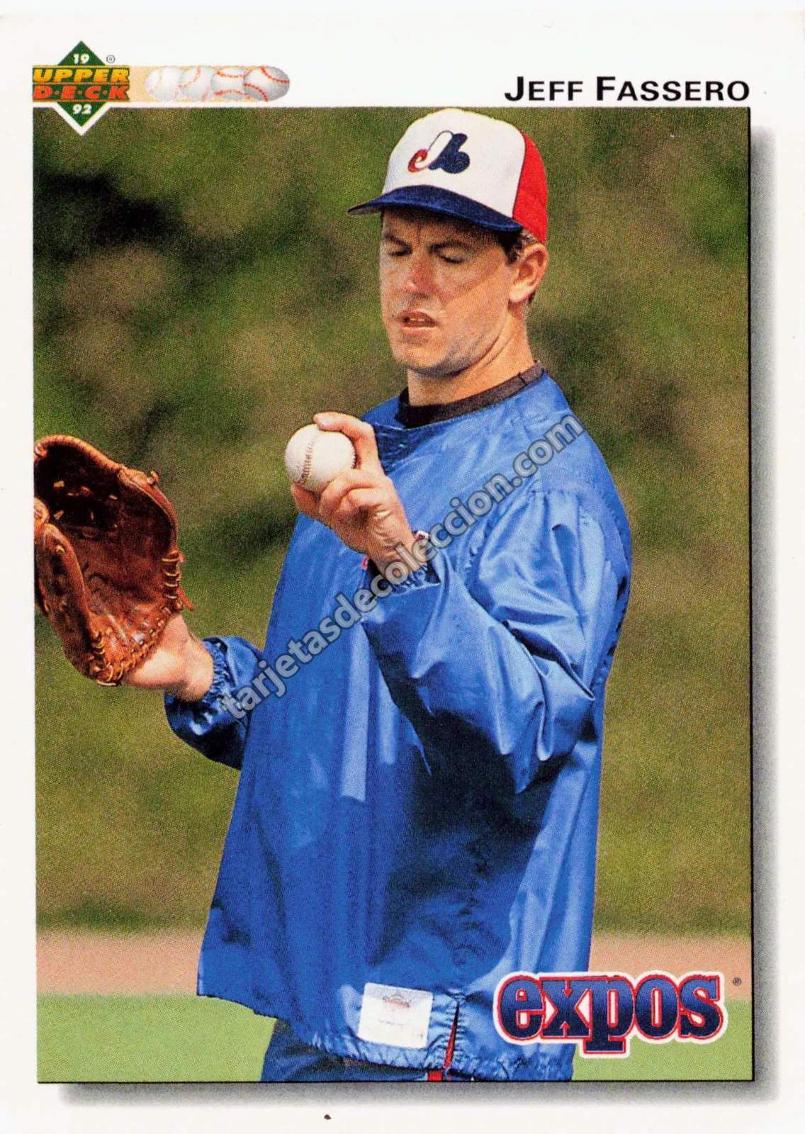 1991 Upper Deck Jeff Fassero #685 (Montreal Expos)
