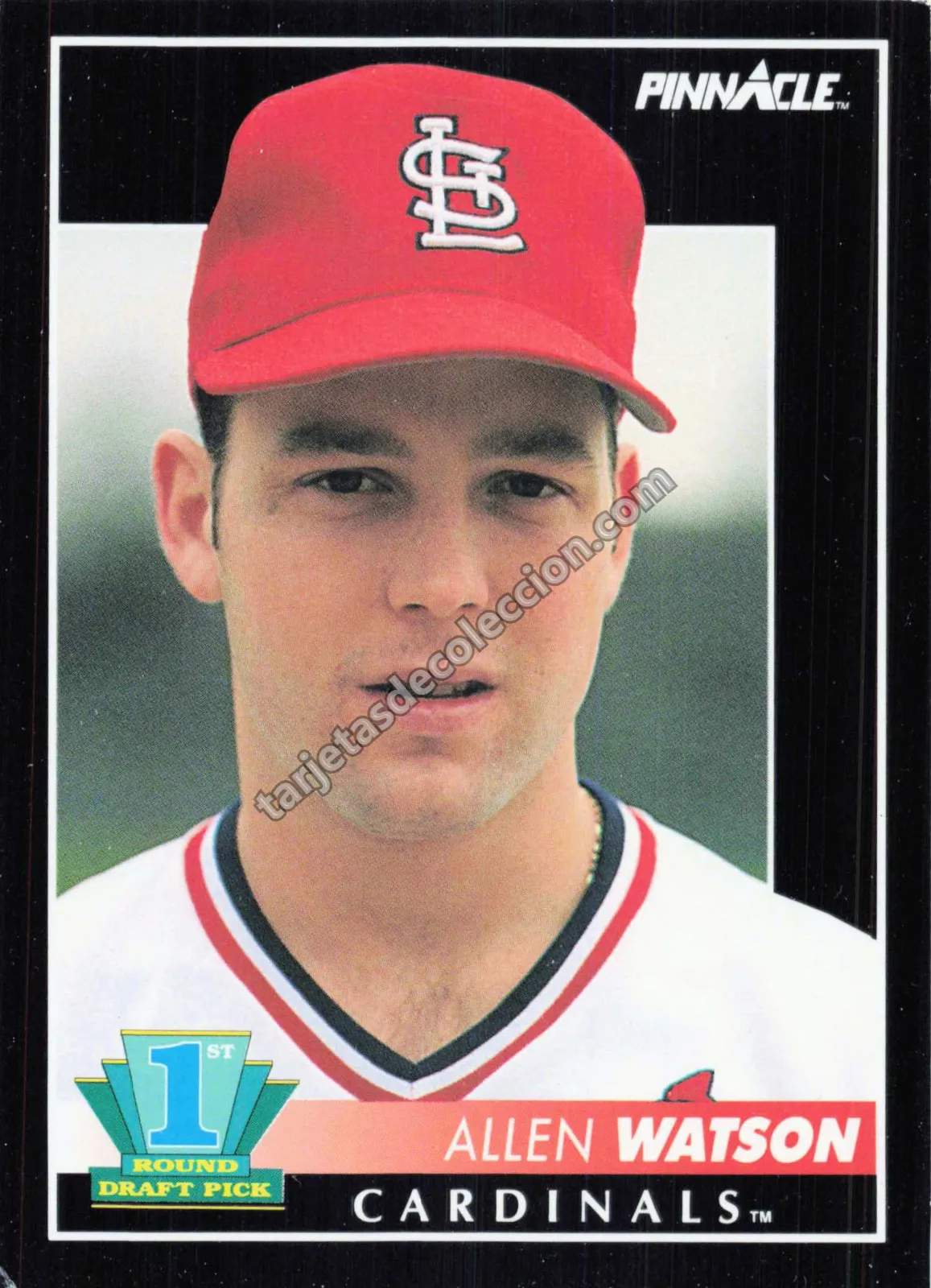 1992 Pinnacle Allen Watson #304 (St. Louis Cardinals)