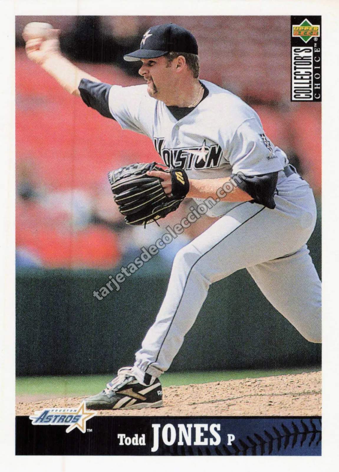 1997 Upper Deck Collector's Choice Todd Jones #122 (Houston Astros)