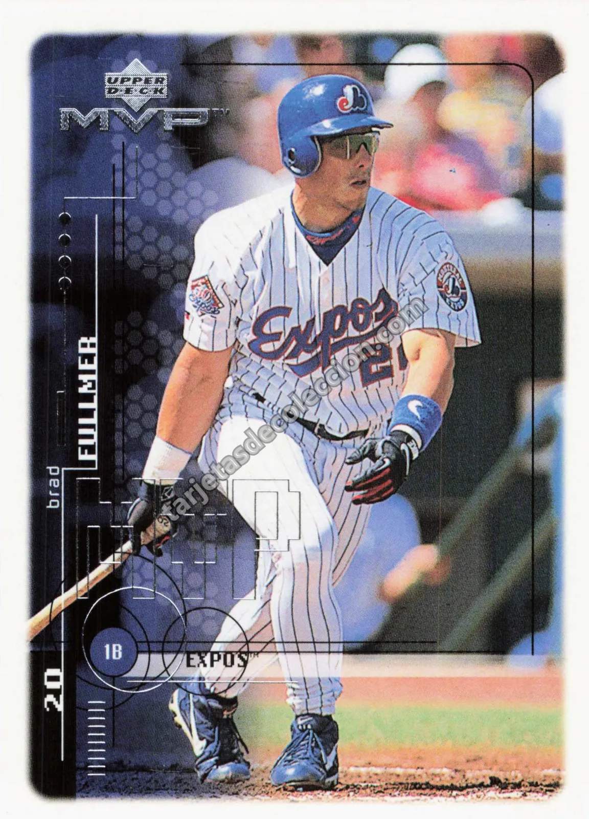 1999 Upper Deck MVP Brad Fullmer #125 (Montreal Expos)
