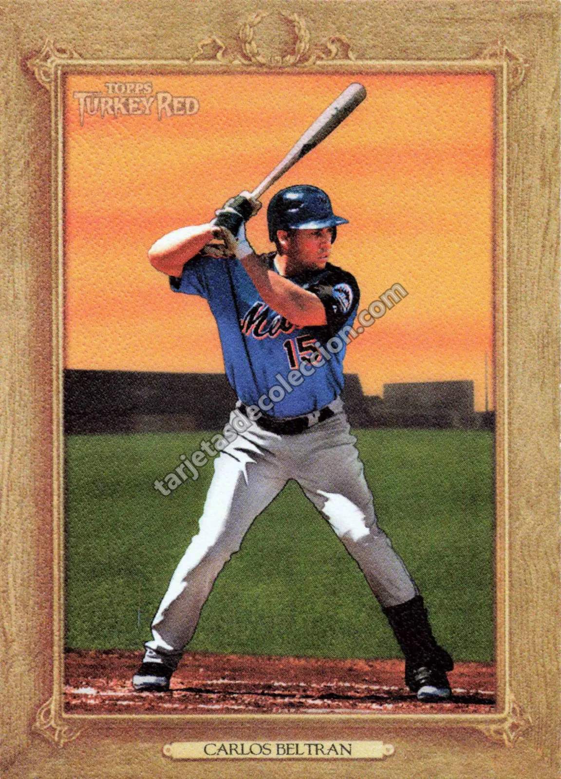 2007 Topps Turkey Red Carlos Beltrán #59 (New York Mets)