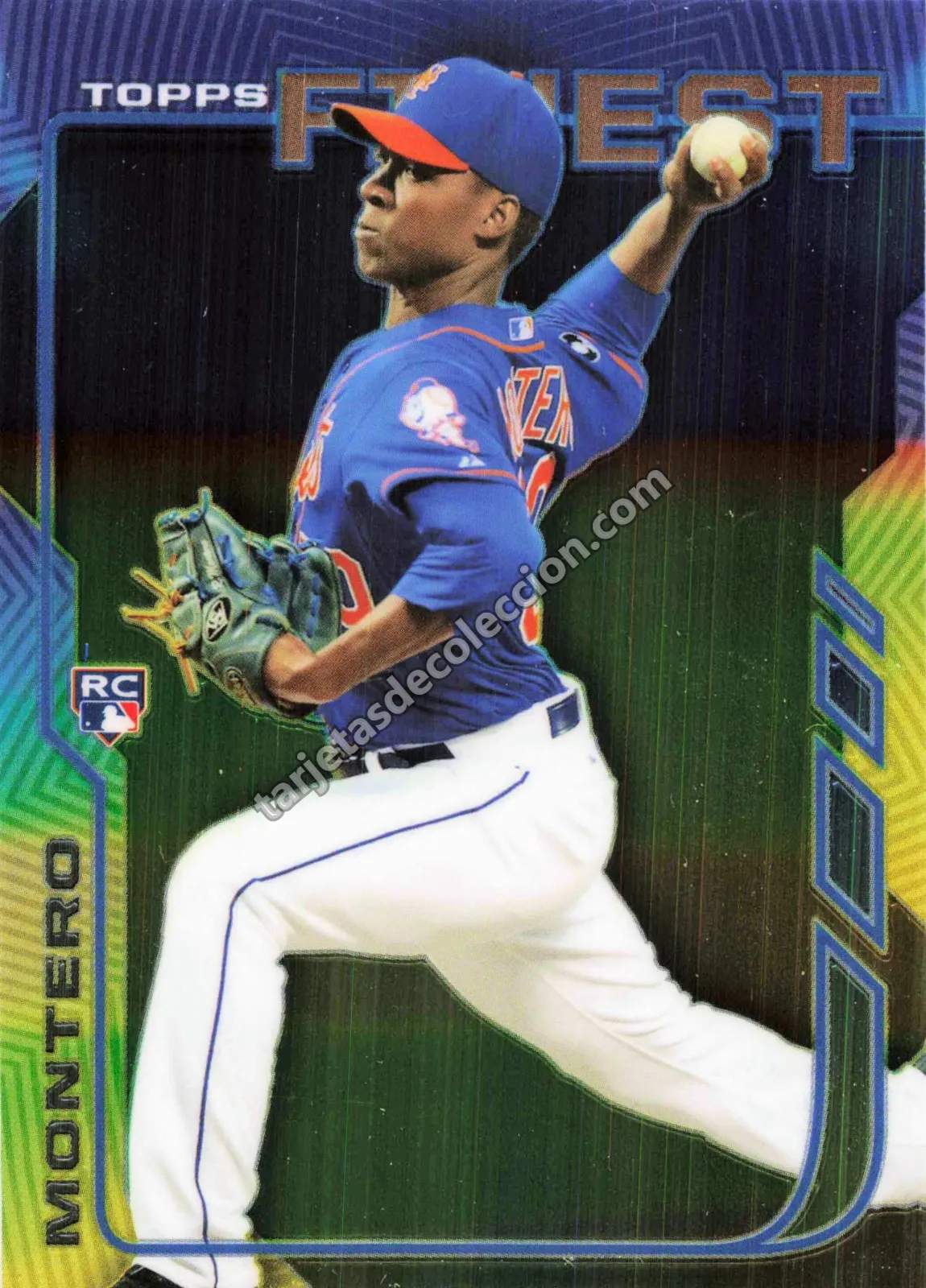 2014 Topps Finest Rafael Montero #26 (New York Mets)
