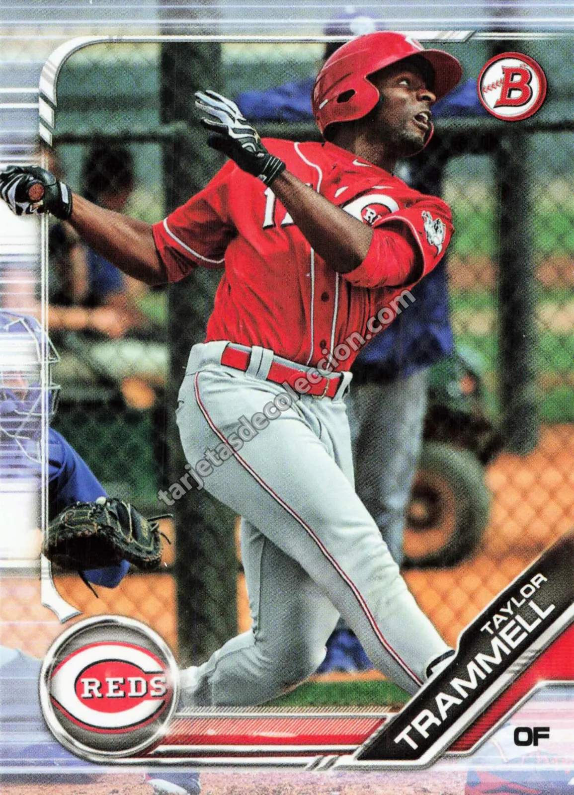 2019 Bowman Taylor Trammell #BP-24 (Cincinnati Reds)
