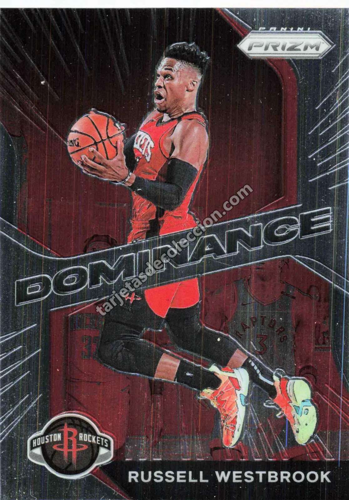 2020-21 Panini Prizm Russell Westbrook #23 (Houston Rockets)