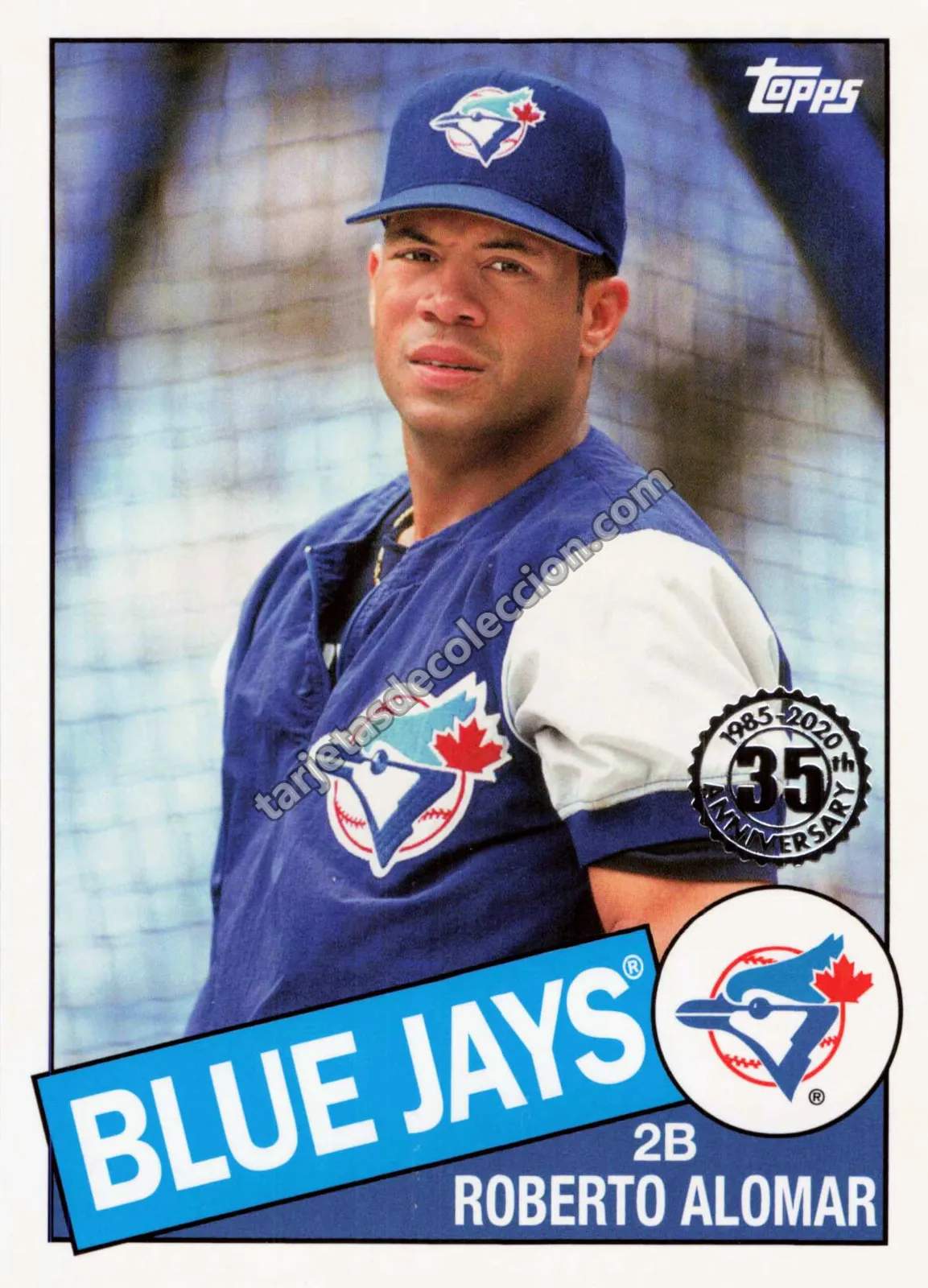 2020 Topps 35th Anniversary Roberto Alomar #85TB-48 (Toronto Blue Jays)
