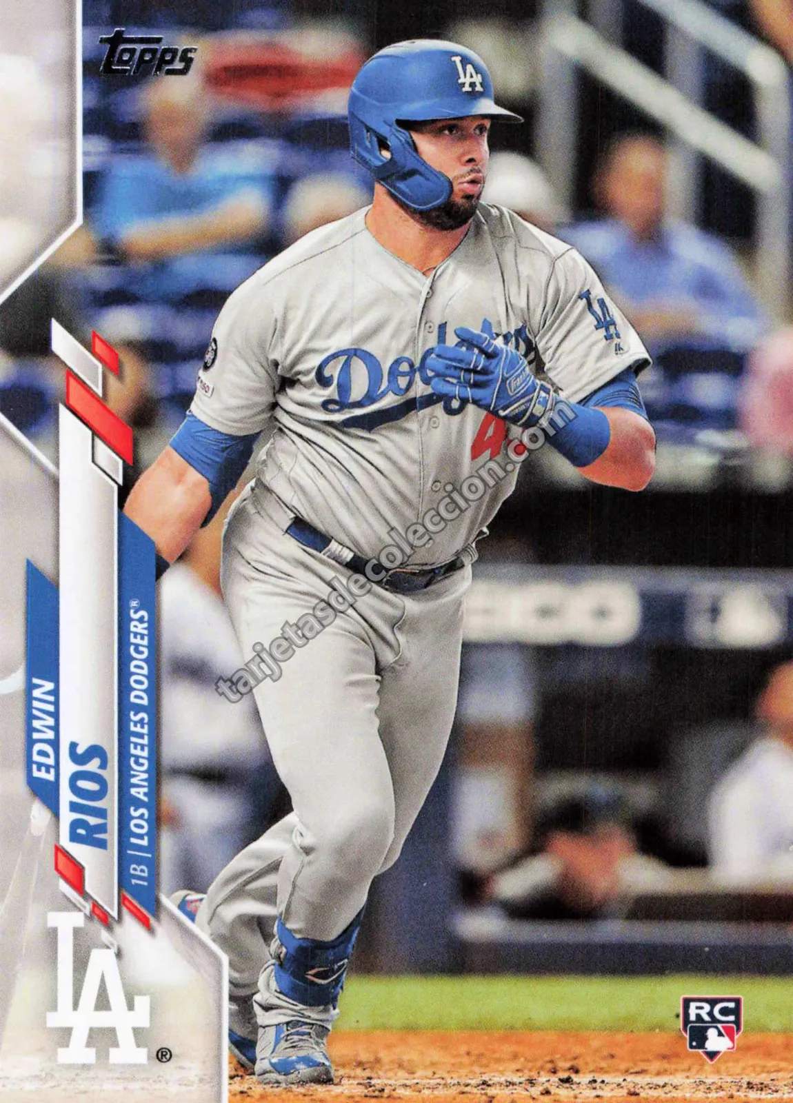 2020 Topps Series 2 Edwin Ríos #681 (Los Angeles Dodgers)