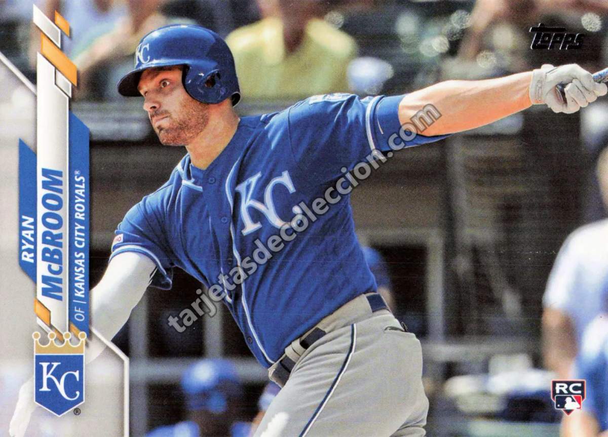 2020 Topps Series 2 Ryan McBroom #671 (Kansas City Royals)