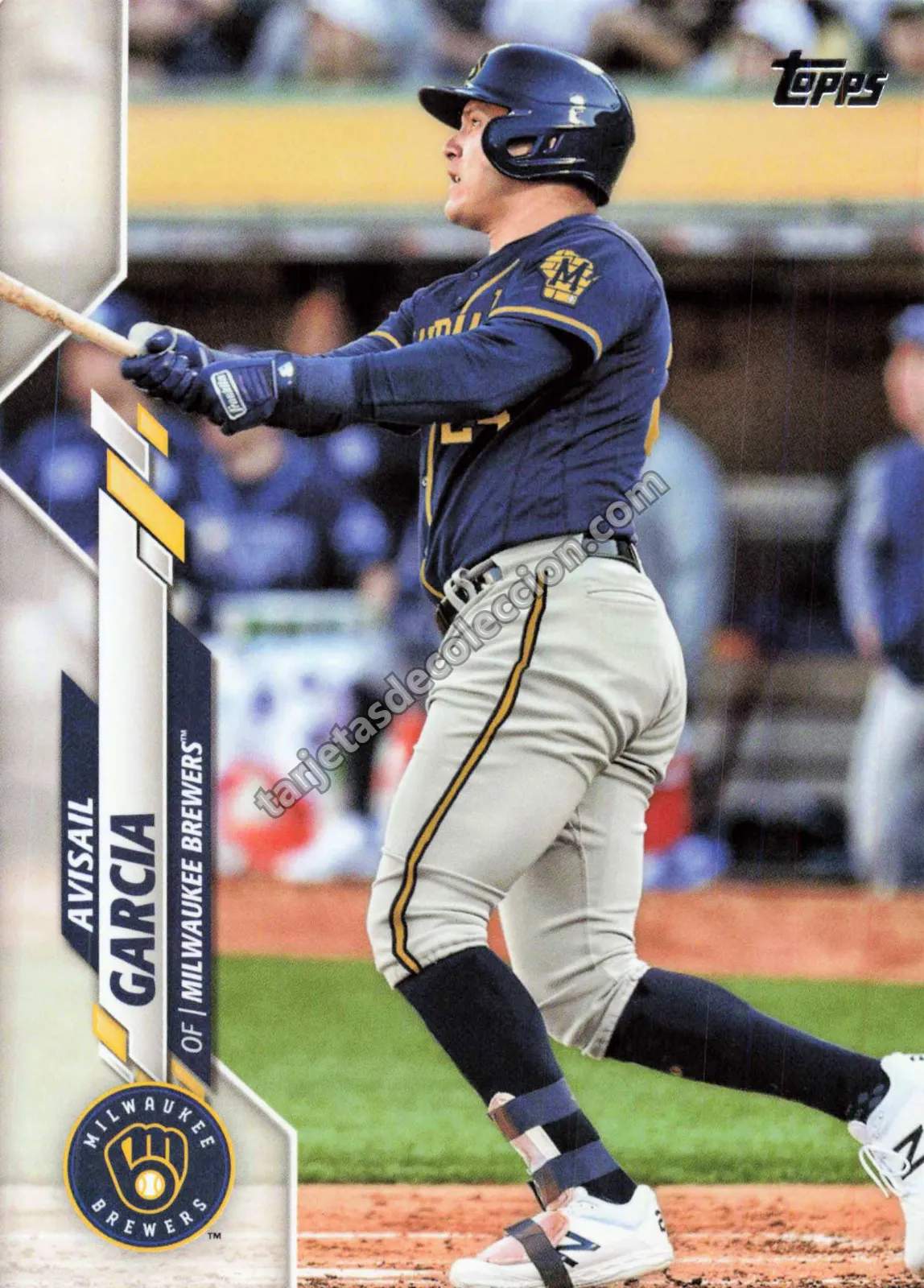 2020 Topps Series Two Avisail Garcia #535 (Milwaukee Brewers)