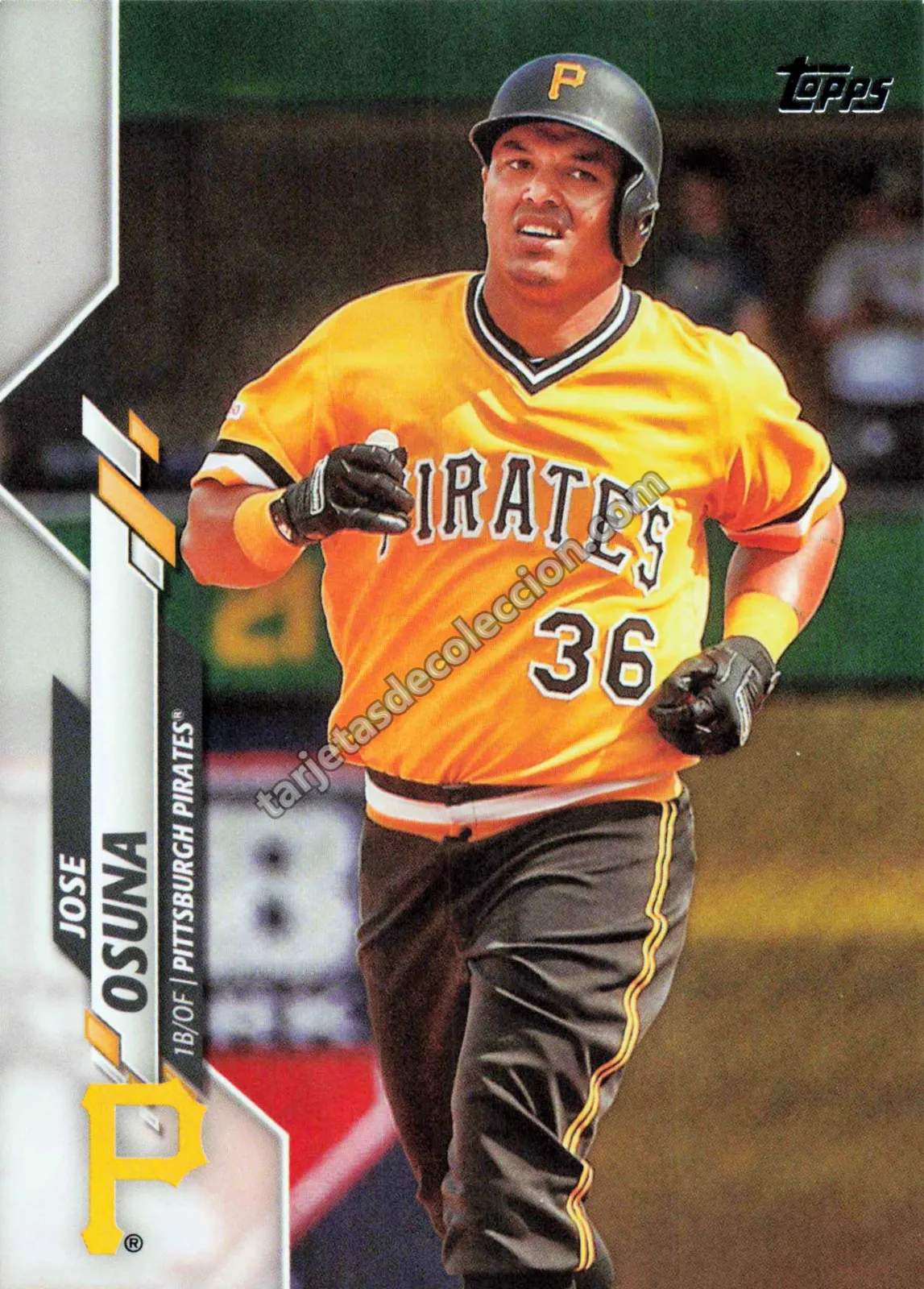2020 Topps Series Two Jose Osuna #375 (Pittsburgh Pirates)
