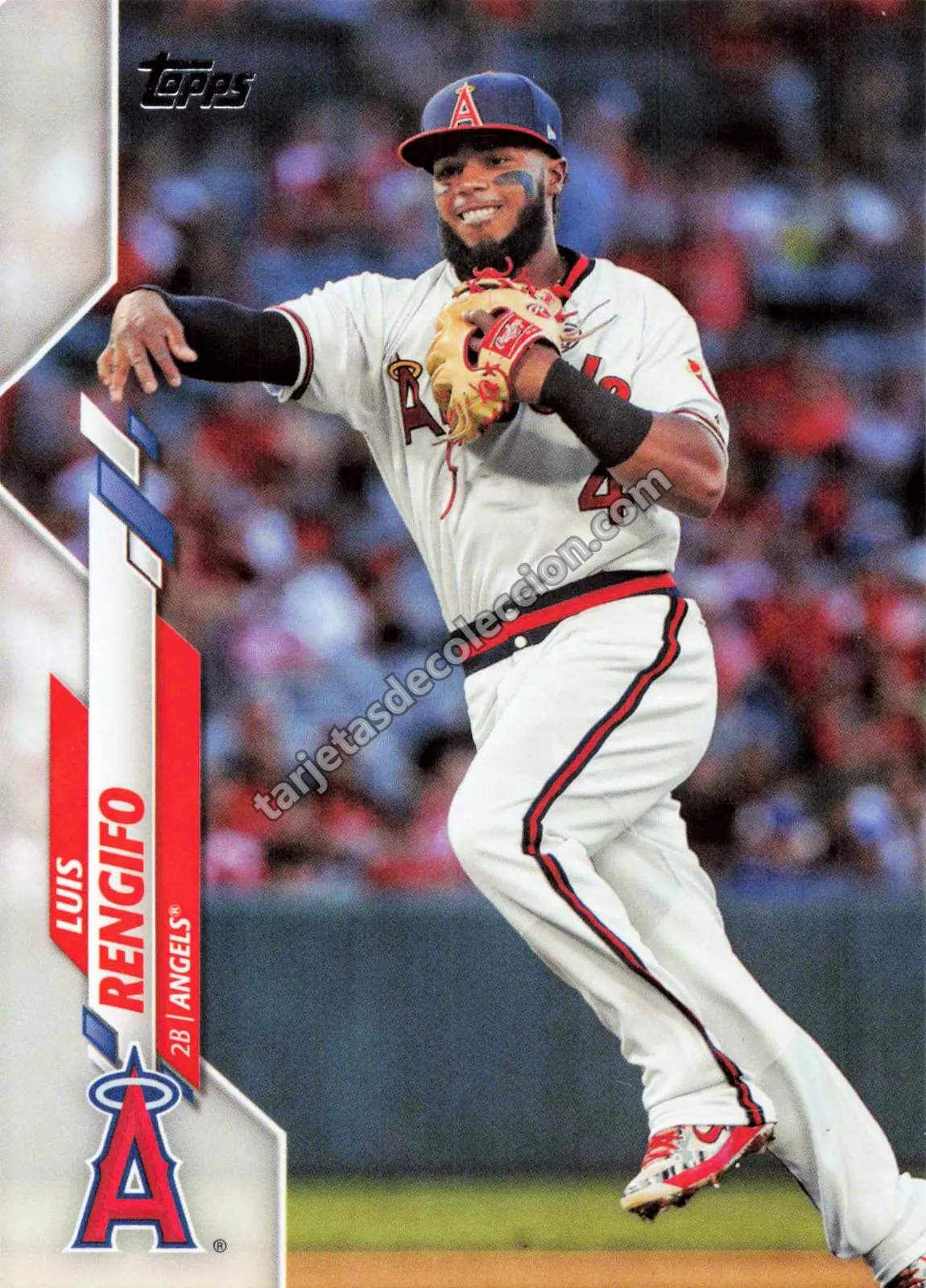 2020 Topps Series Two Luis Rengifo #360 (Los Angeles Angels)