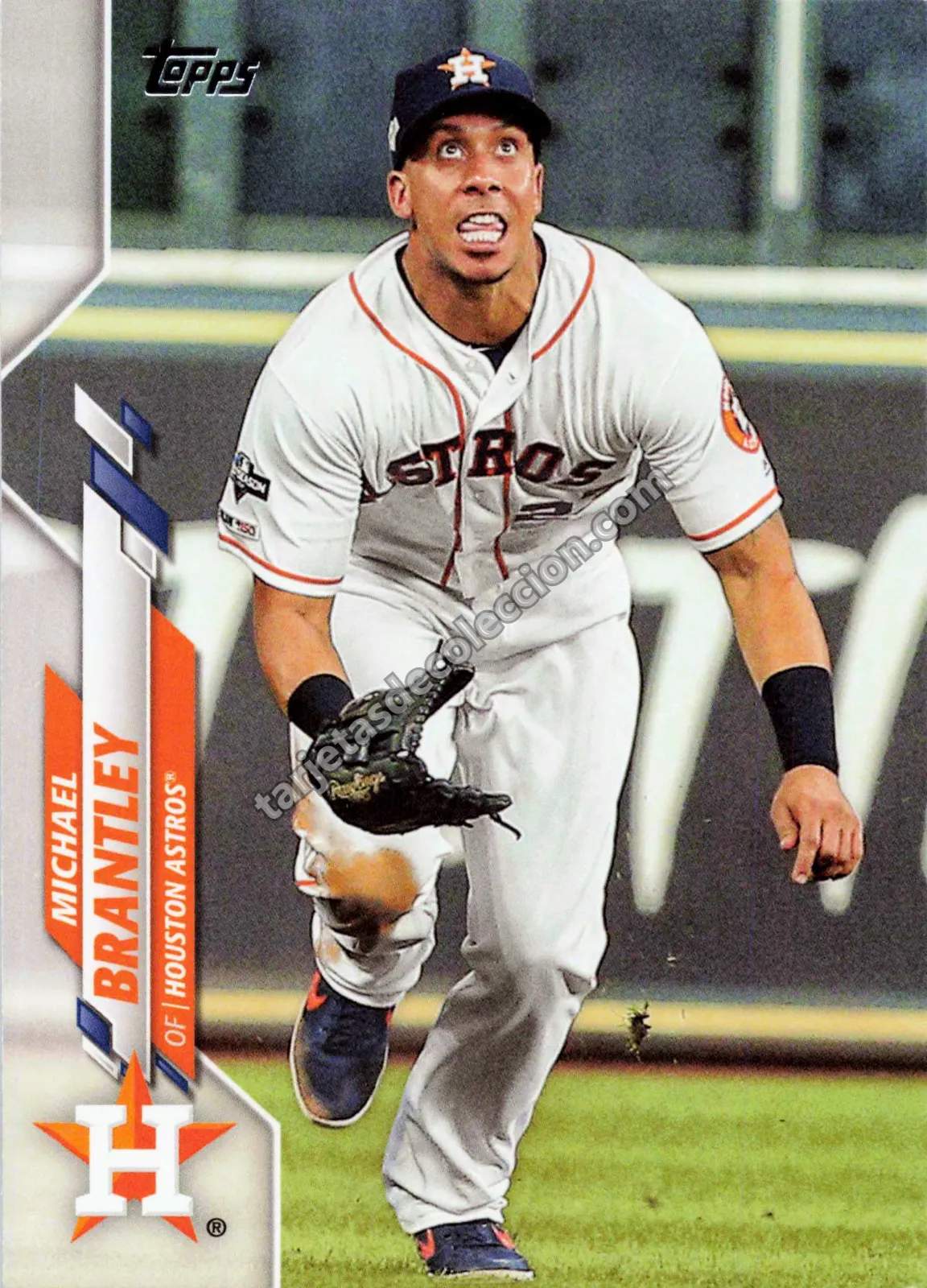 2020 Topps Series Two Michael Brantley #513 (Houston Astros)
