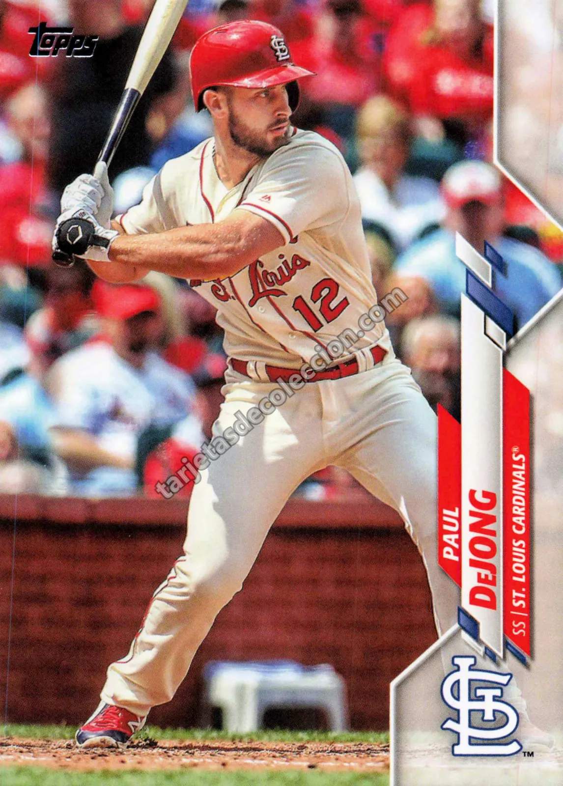2020 Topps Series Two Paul DeJong #492 (St. Louis Cardinals)