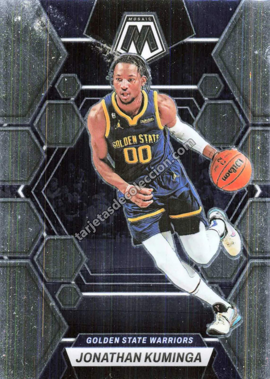 2022-23 Panini Mosaic Jonathan Kuminga #184 (Golden State Warriors)
