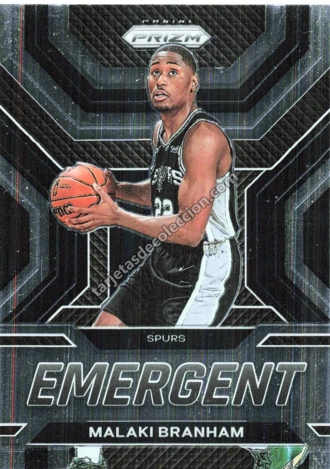 2022-23 Panini Prizm Malaki Branham #28 (San Antonio Spurs)