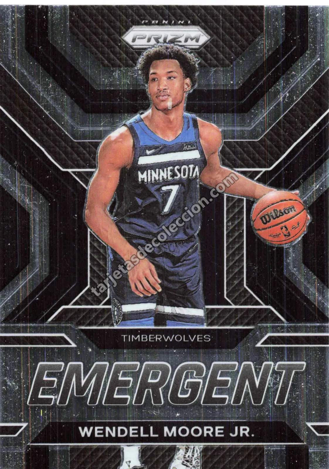 2022-23 Panini Prizm Wendell Moore Jr. #23 (Minnesota Timberwolves)