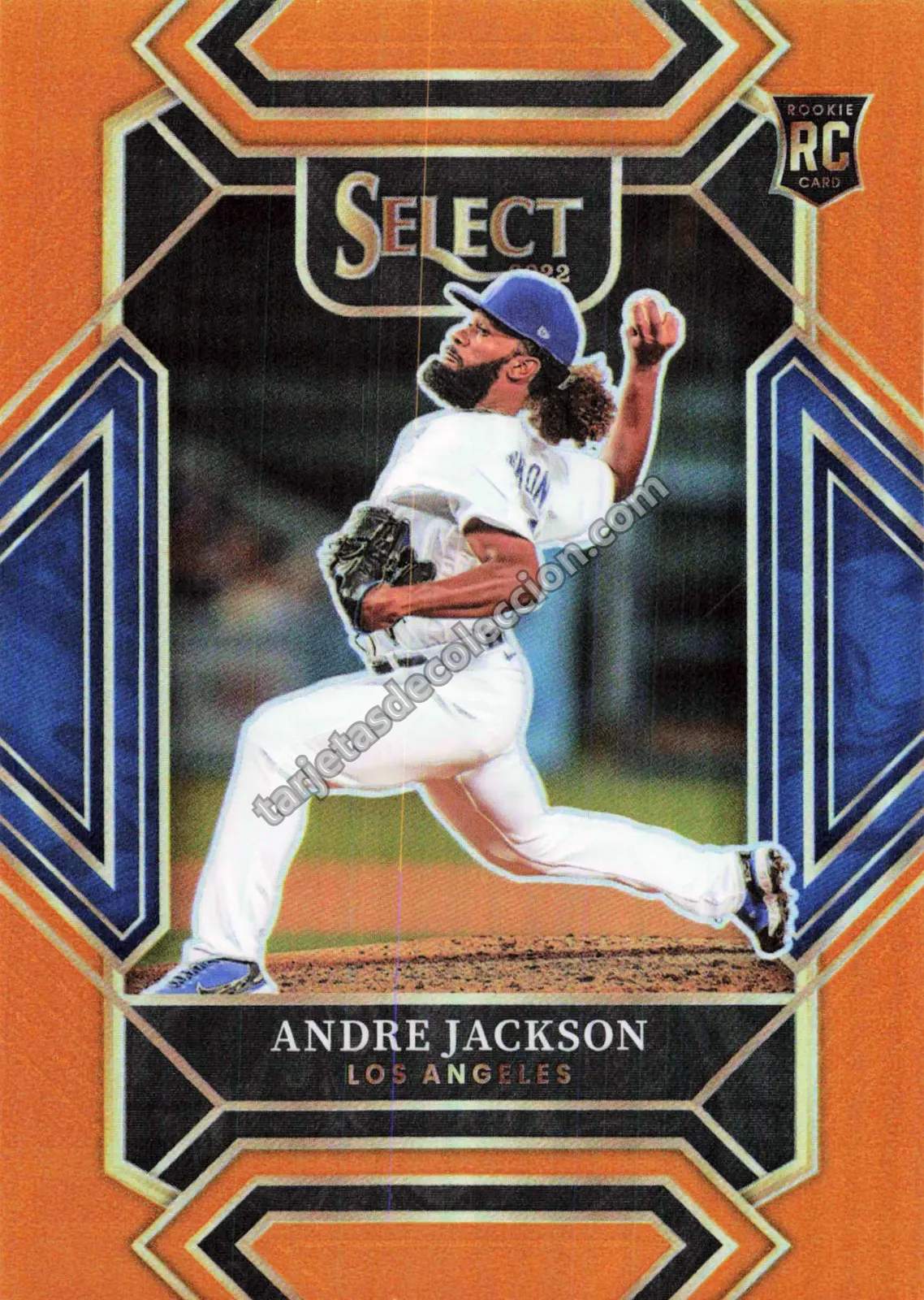 2022 Panini Select Andre Jackson #206 (Los Angeles Dodgers)
