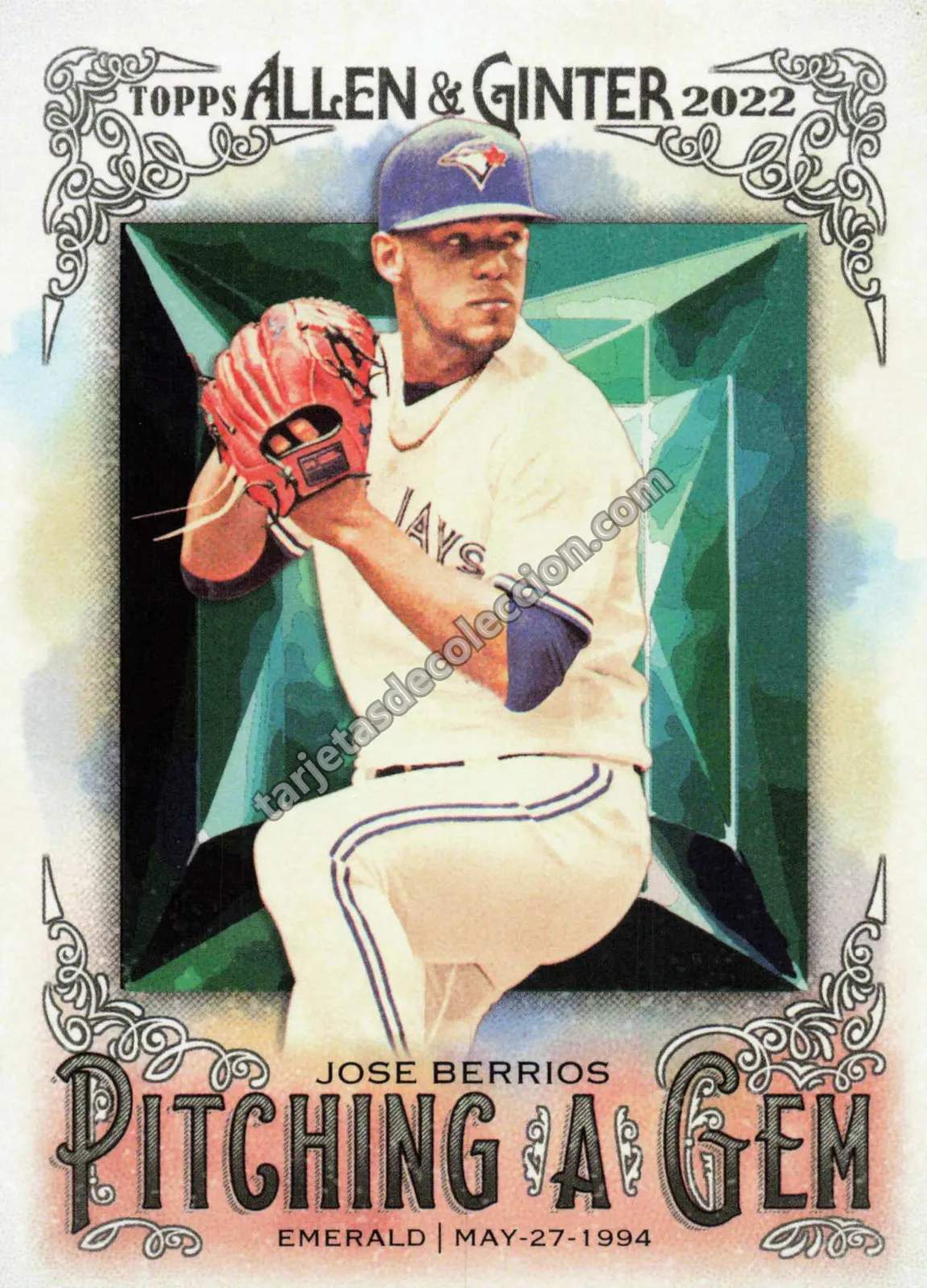 2022 Topps Allen & Ginter José Berríos #PAG-16 (Toronto Blue Jays)
