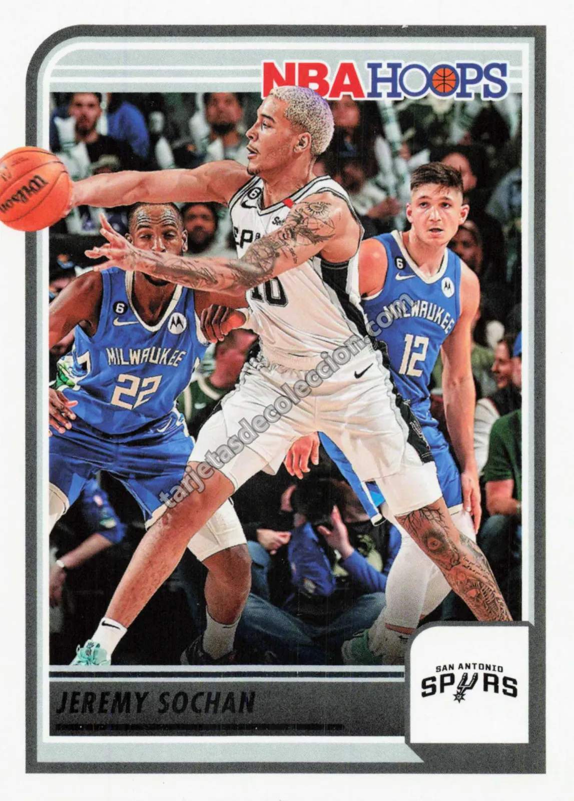 2023-24 Panini Hoops Jeremy Sochan #54 (San Antonio Spurs)