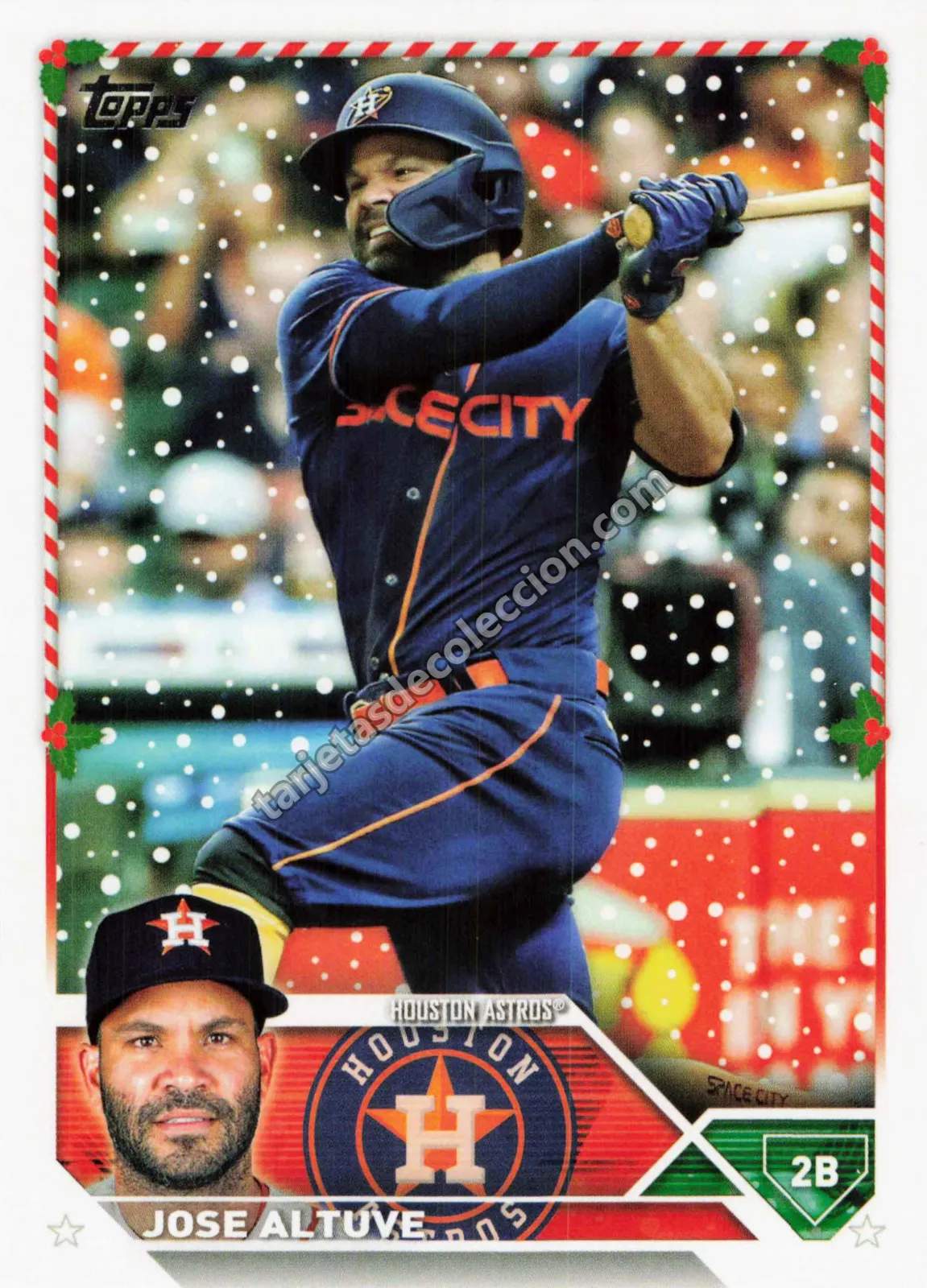 2023 Topps Holiday José Altuve #H47 (Houston Astros)