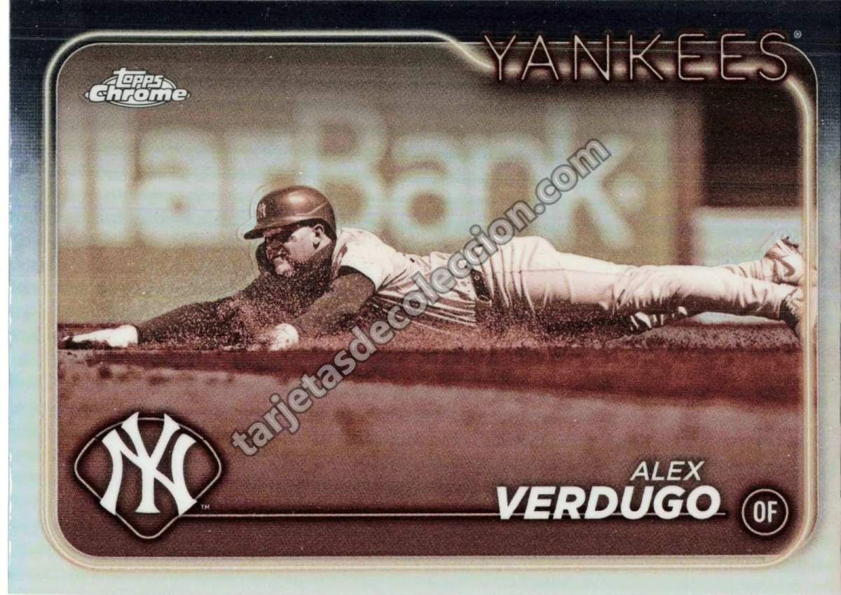 2024 Topps Chrome Alex Verdugo #11 (New York Yankees)