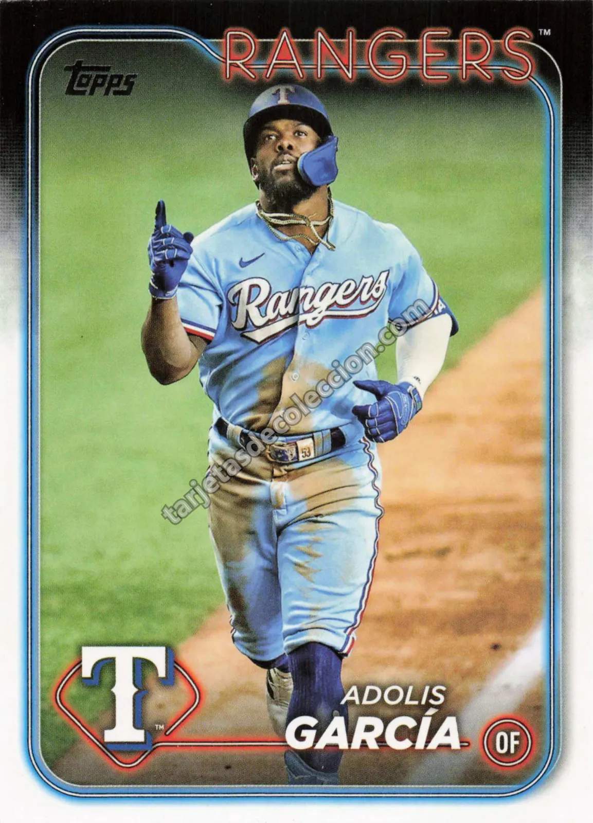 2024 Topps Series One Adolis García #134 (Texas Rangers)