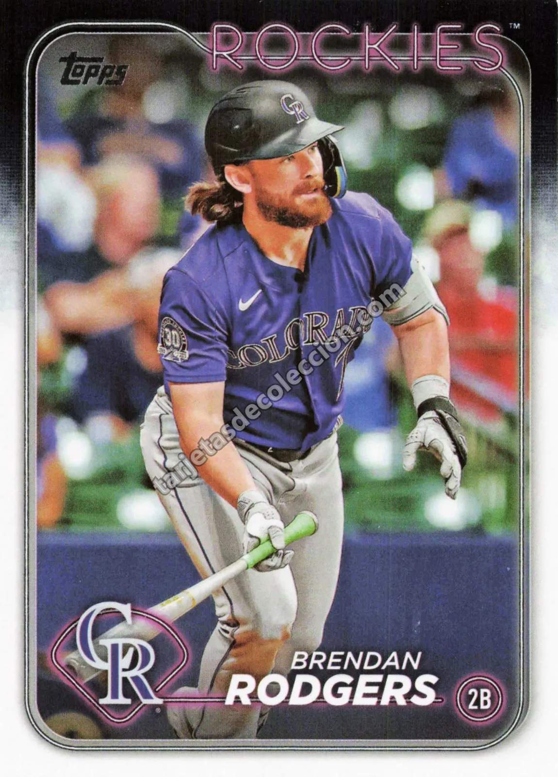 2024 Topps Series One Brendan Rodgers #322 (Colorado Rockies)