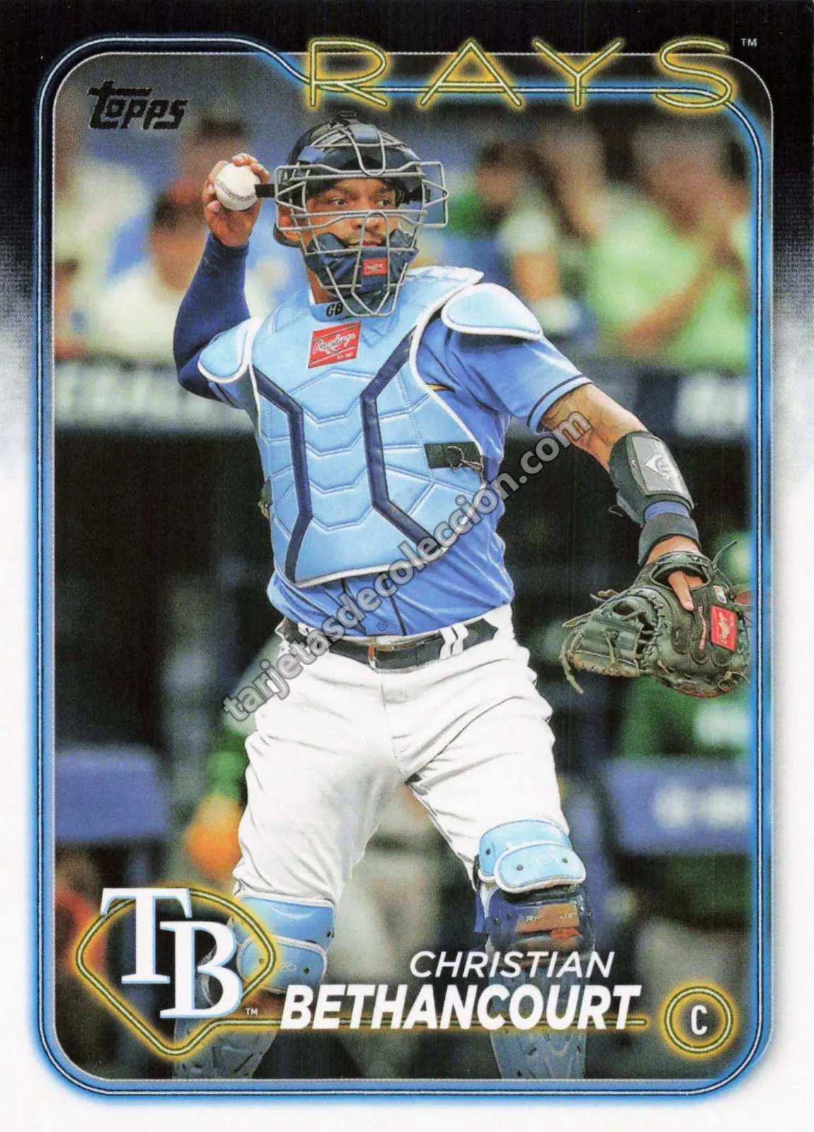 2024 Topps Series One Christian Bethancourt #96 (Tampa Bay Rays)