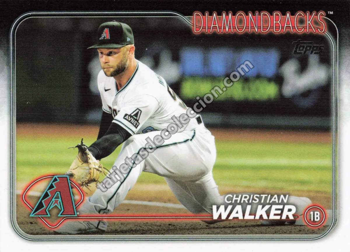 2024 Topps Series One Christian Walker #63 (Arizona Diamondbacks)